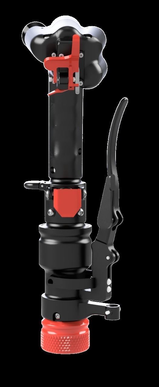 VALKYRIE TRIDENT MIG-23 STYLE GRIP 3D print model_7