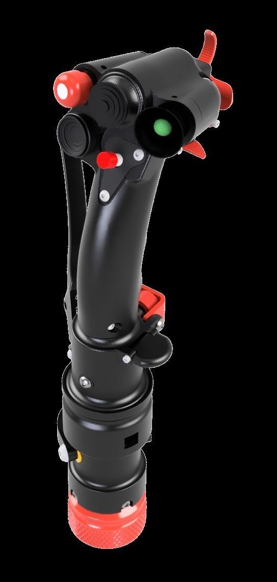 VALKYRIE TRIDENT MIG-23 STYLE GRIP 3D print model_4