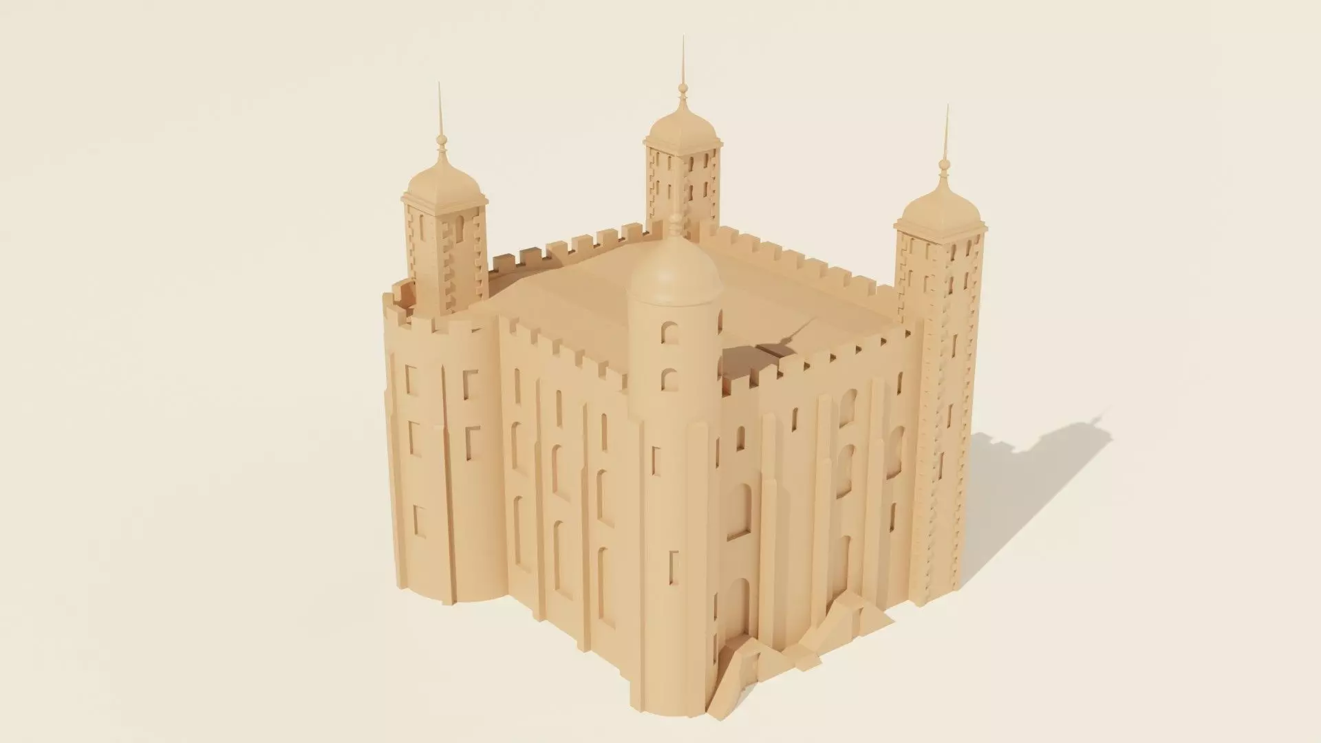 Tower of London 3D print model_0