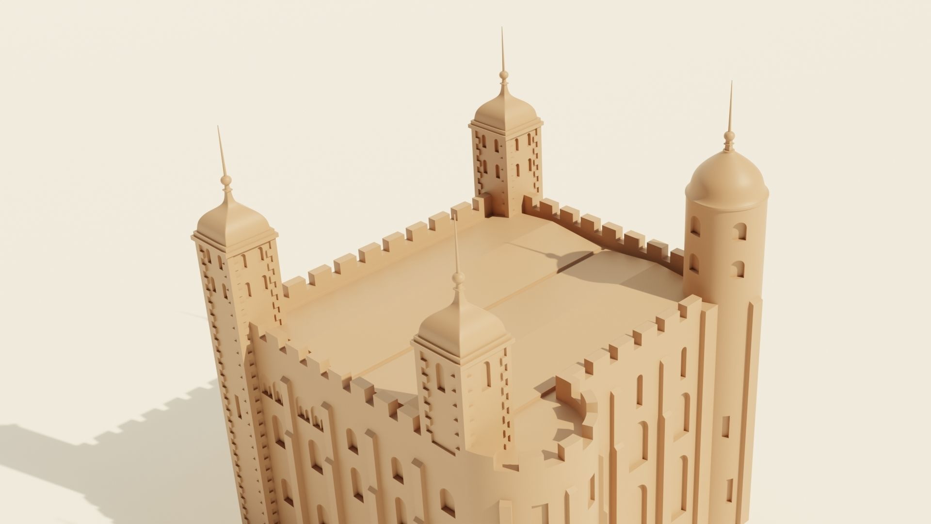 Tower of London 3D print model_2