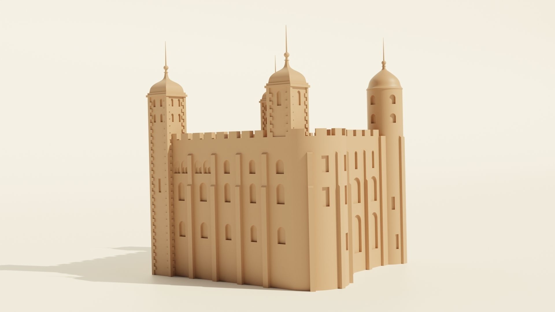 Tower of London 3D print model_1