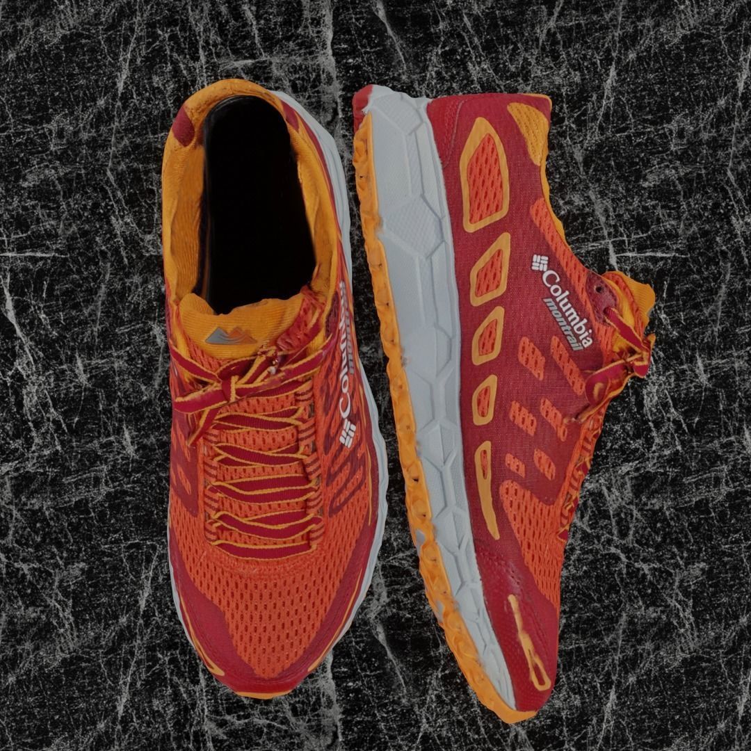 COLUMBIA MONTRAIL 3D SHOES  Low-poly 3D model_2