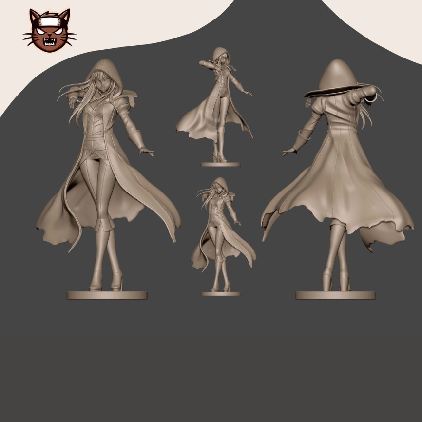 BISHOUJO - SHADOW FROM EMINENCE IN SHADOW AS A GIRL 3D print model_2