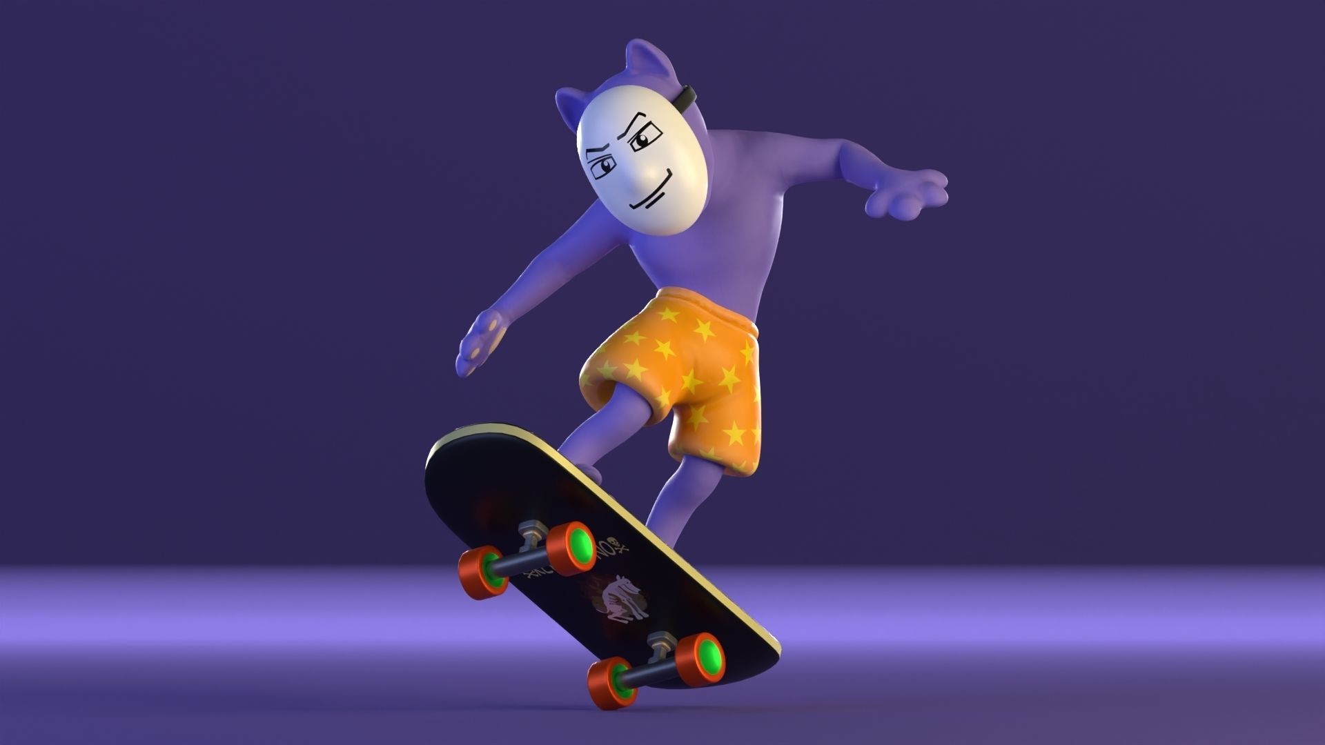 Popee the Performer 3D model_5