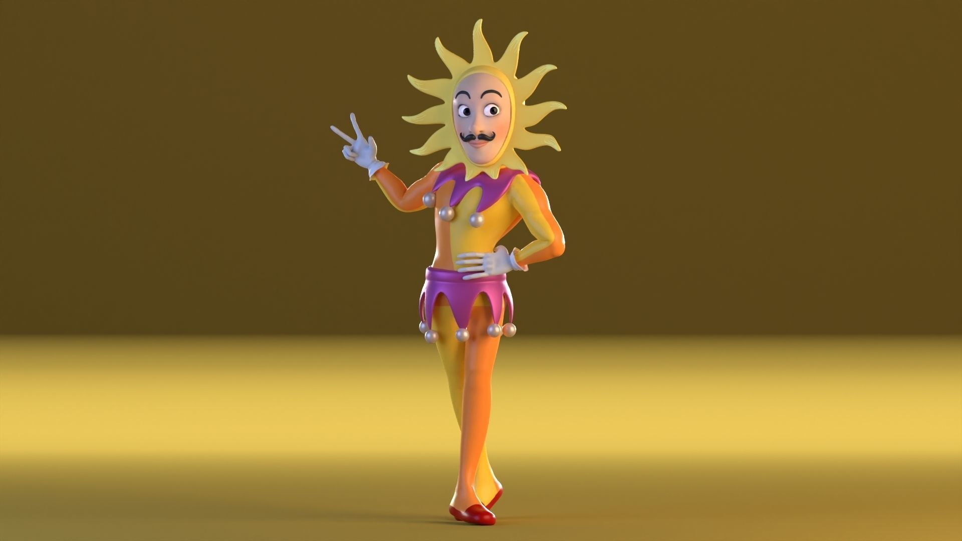 Popee the Performer 3D model_6