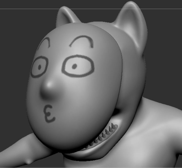 Popee the Performer 3D model_14