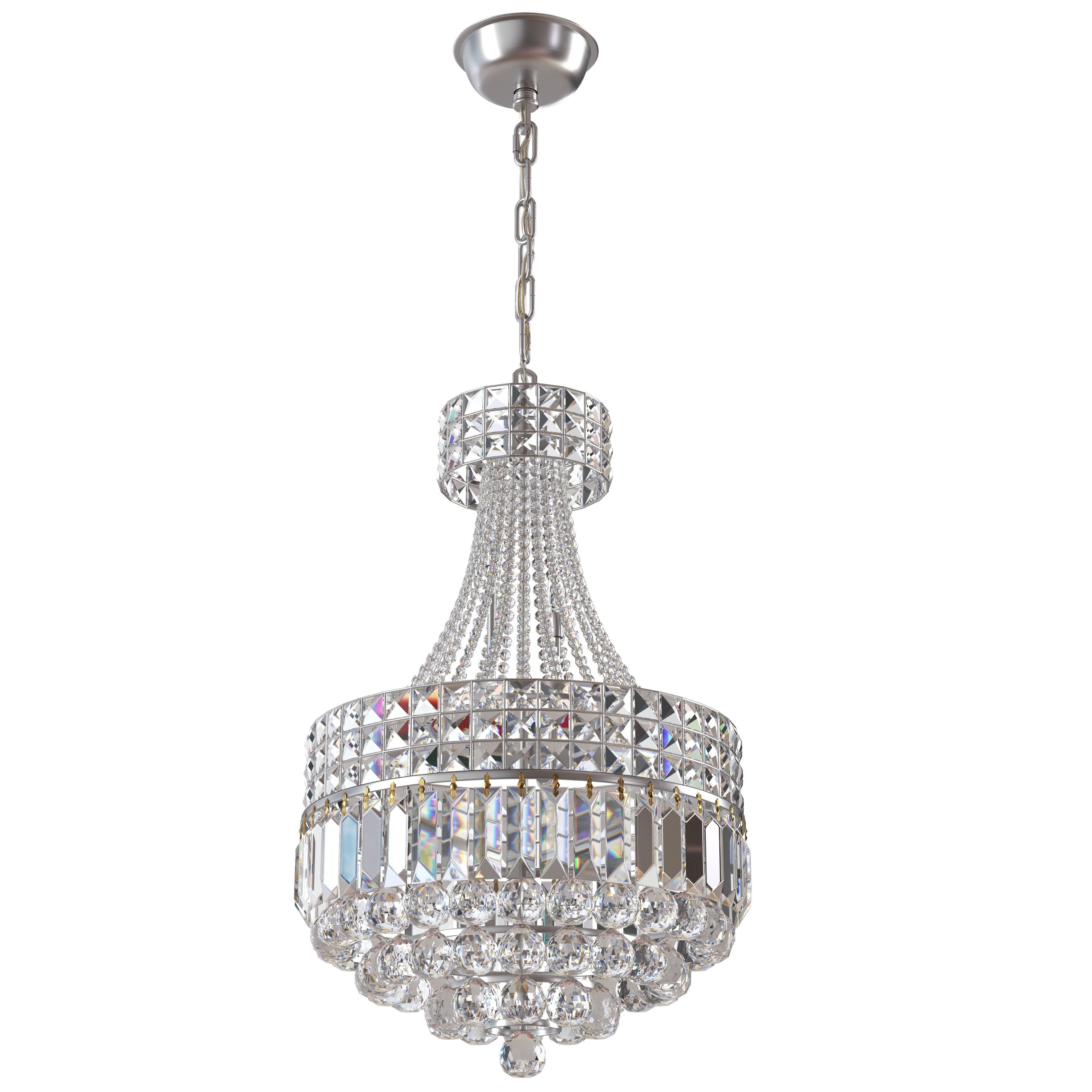 WABON Crystal Chandelier 3D model_3