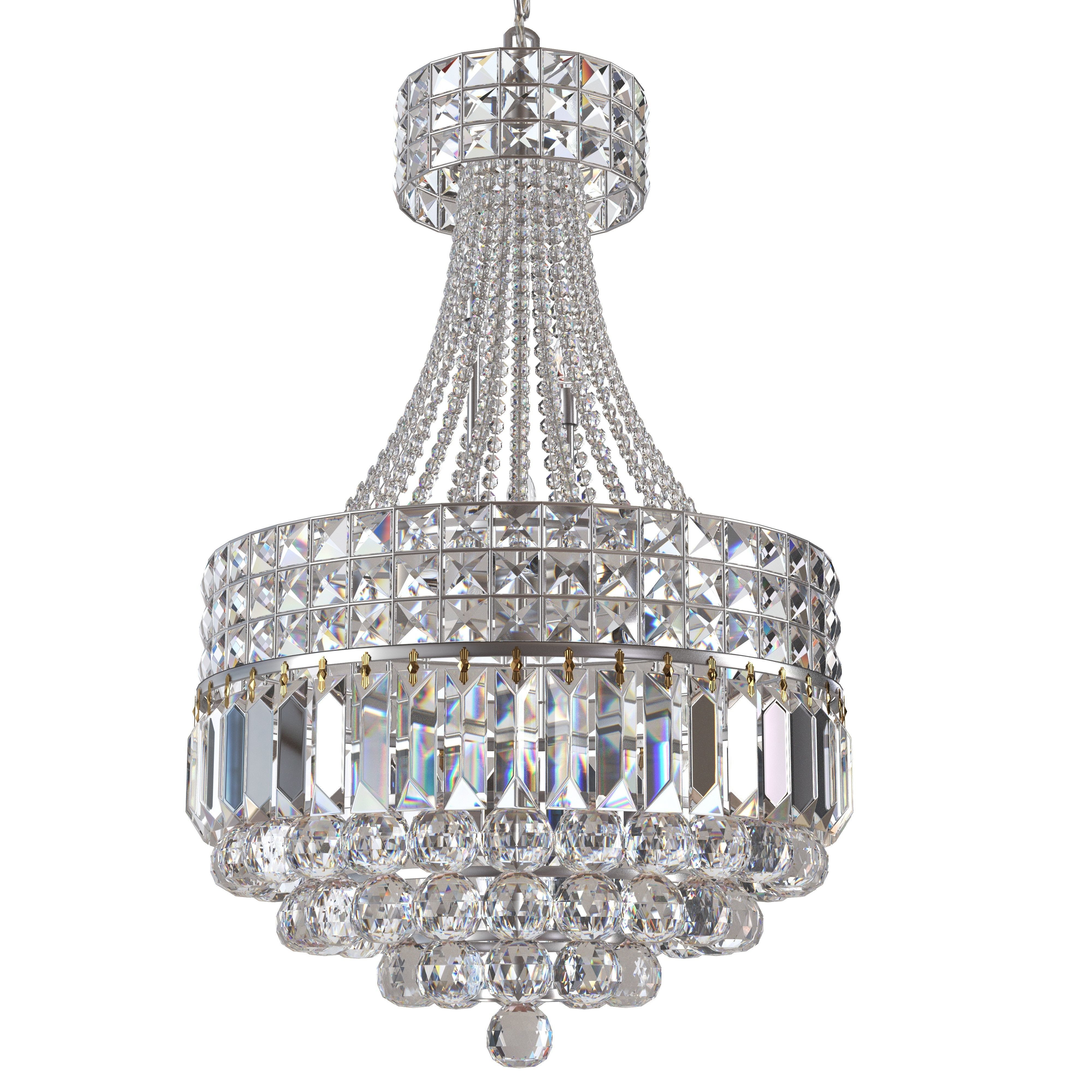 WABON Crystal Chandelier 3D model_2
