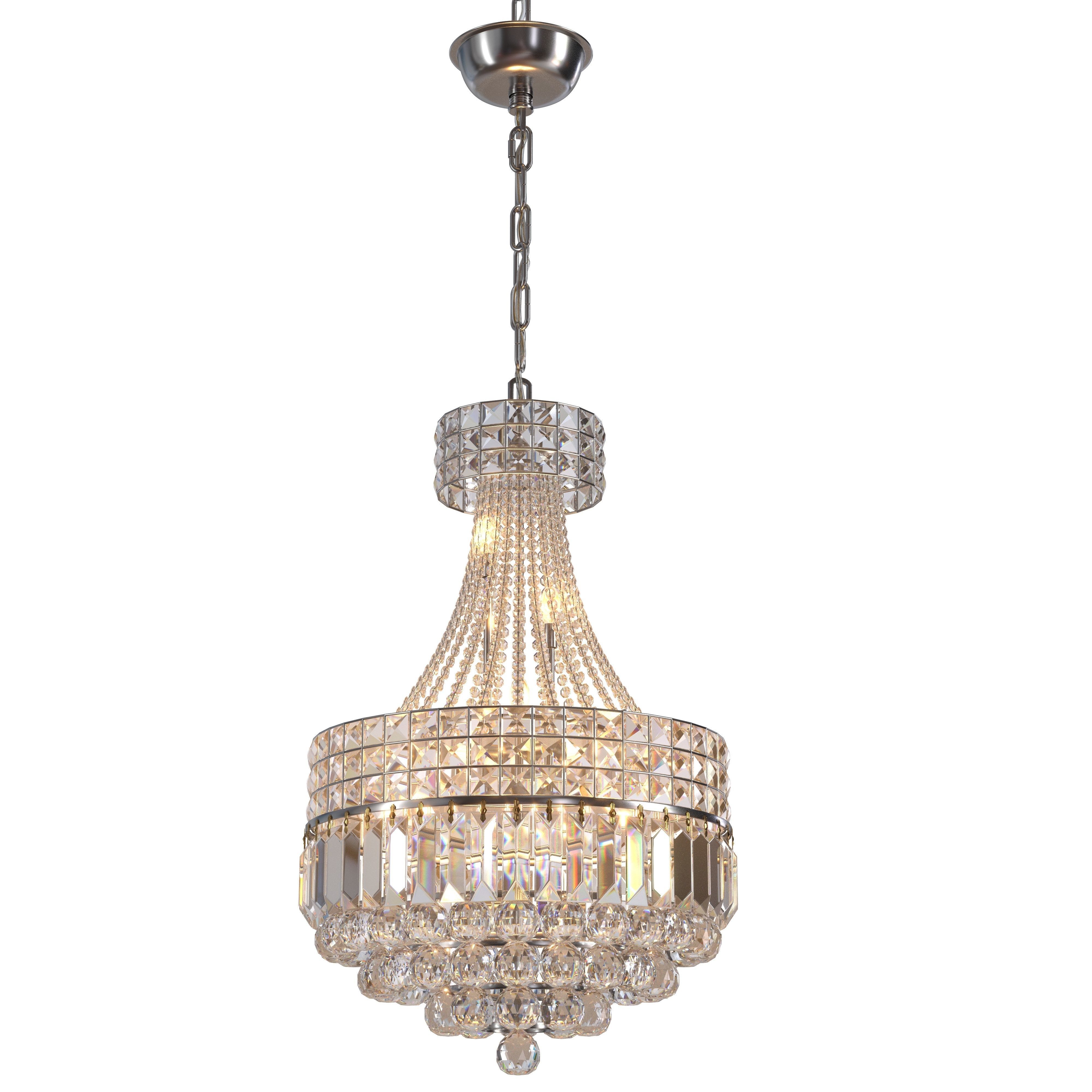 WABON Crystal Chandelier 3D model_5