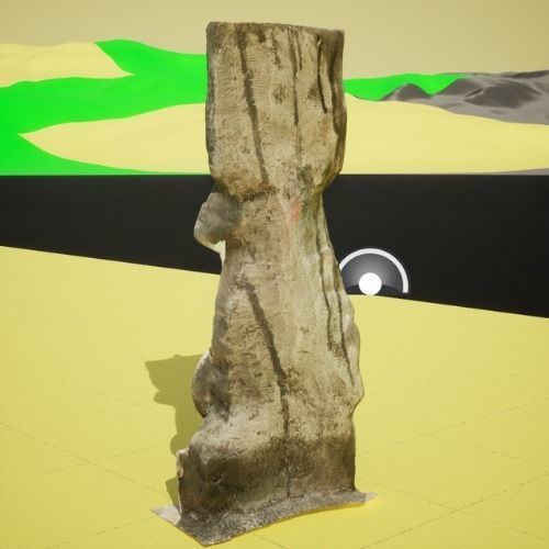 Ketu Navagraha God Idol 3D model_4