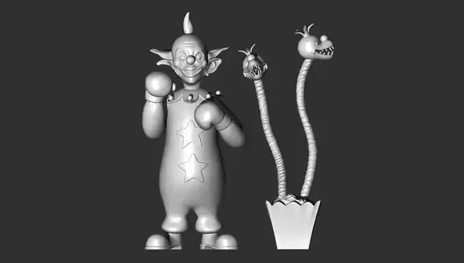 Toony Terrors Killer Klowns 3D print model