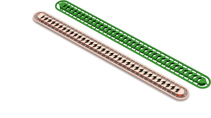 Cuban Chain 3D Printing Models highly sold  elegant design  8mm 3D print model