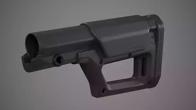 PRS Lite Stock - Replica Low-poly 3D model