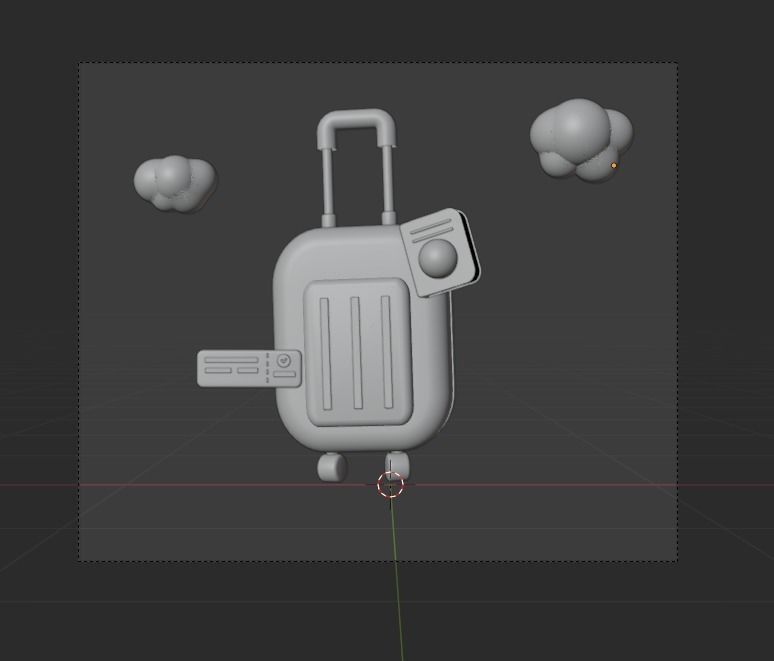 Travel 3d Illustration Icon Pack 3D model_27