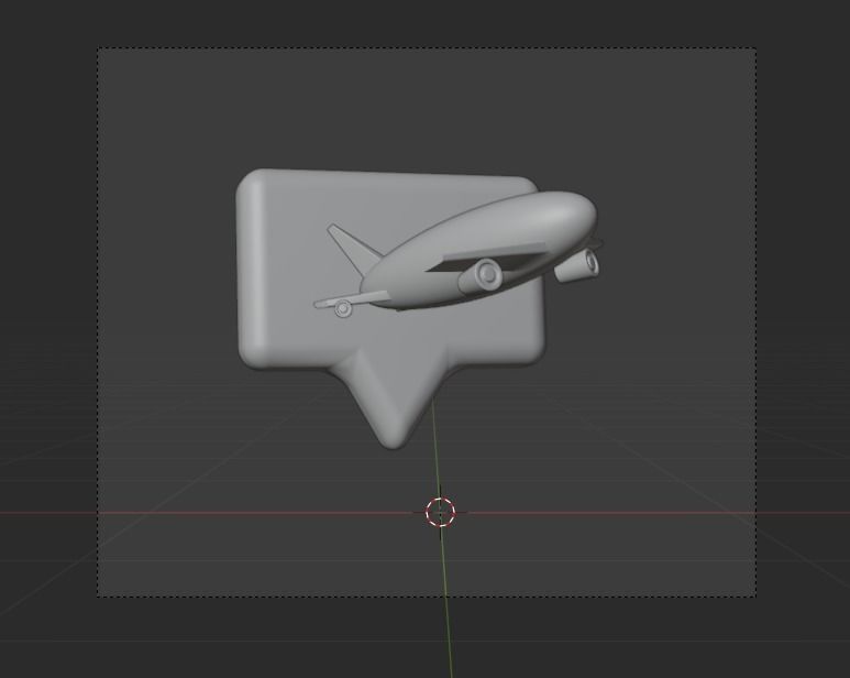 Travel 3d Illustration Icon Pack 3D model_8