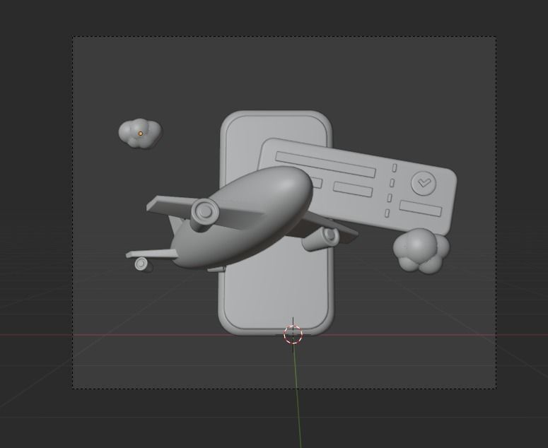 Travel 3d Illustration Icon Pack 3D model_14