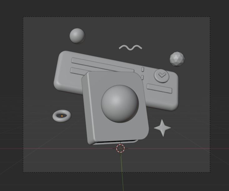 Travel 3d Illustration Icon Pack 3D model_37