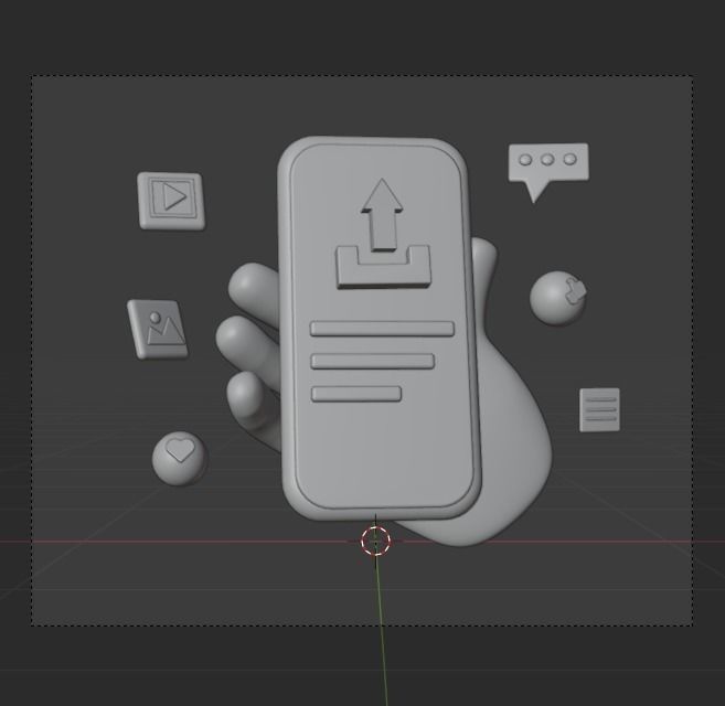 Travel 3d Illustration Icon Pack 3D model_31