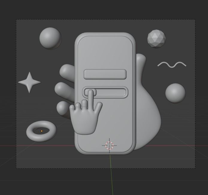 Travel 3d Illustration Icon Pack 3D model_32