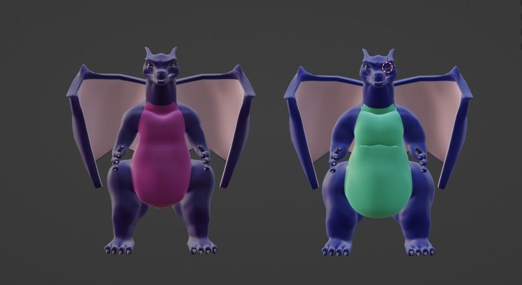 ToonDragon 3D model_2