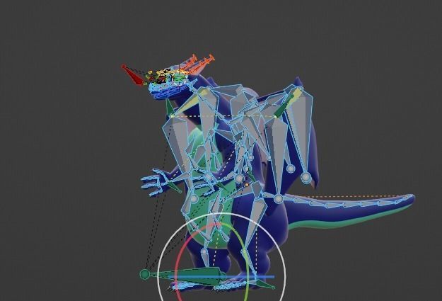 ToonDragon 3D model_5