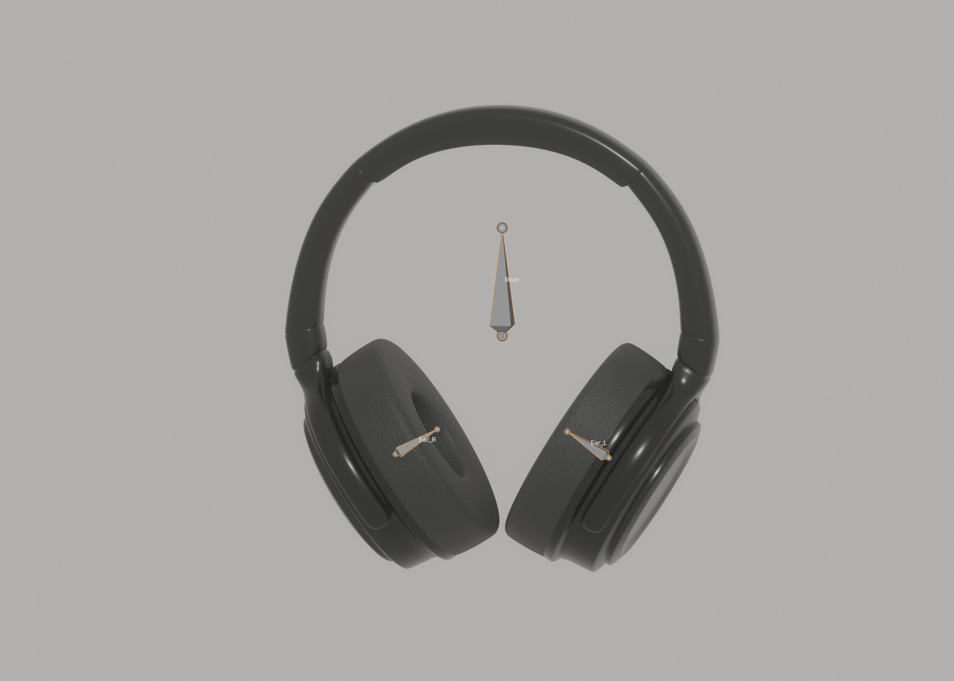 Bluetooth Headphones 3D model_11