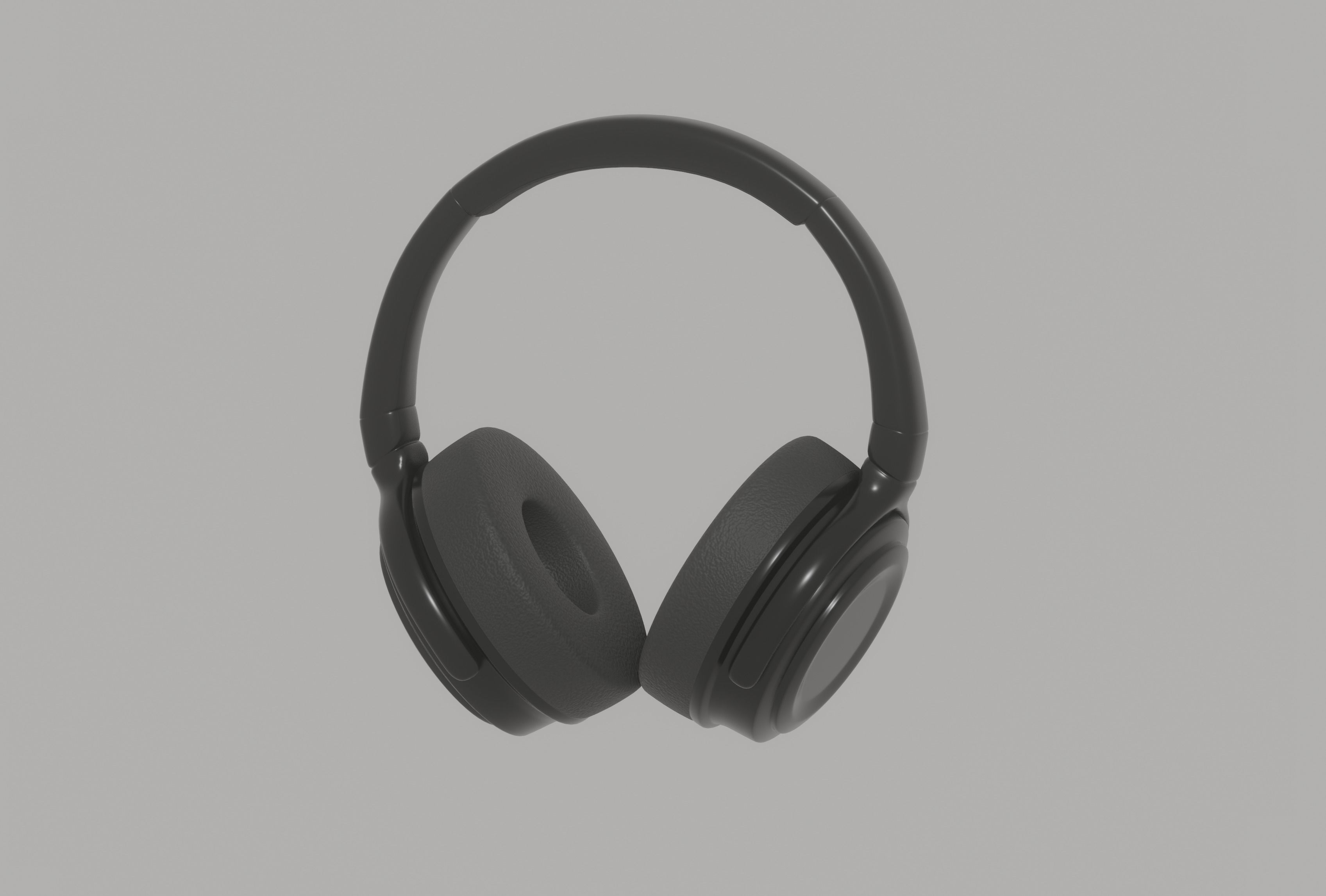 Bluetooth Headphones 3D model_1
