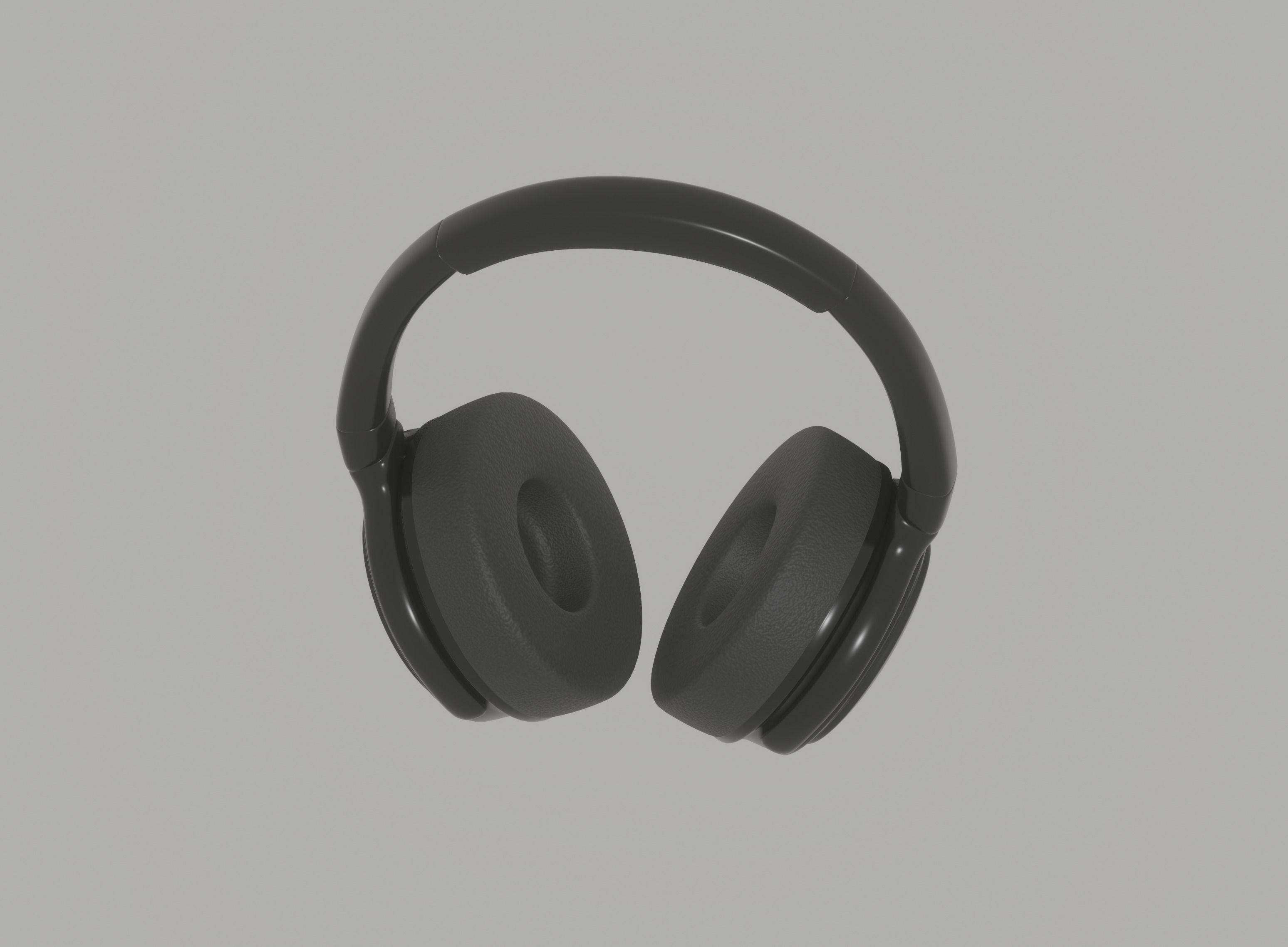Bluetooth Headphones 3D model_7