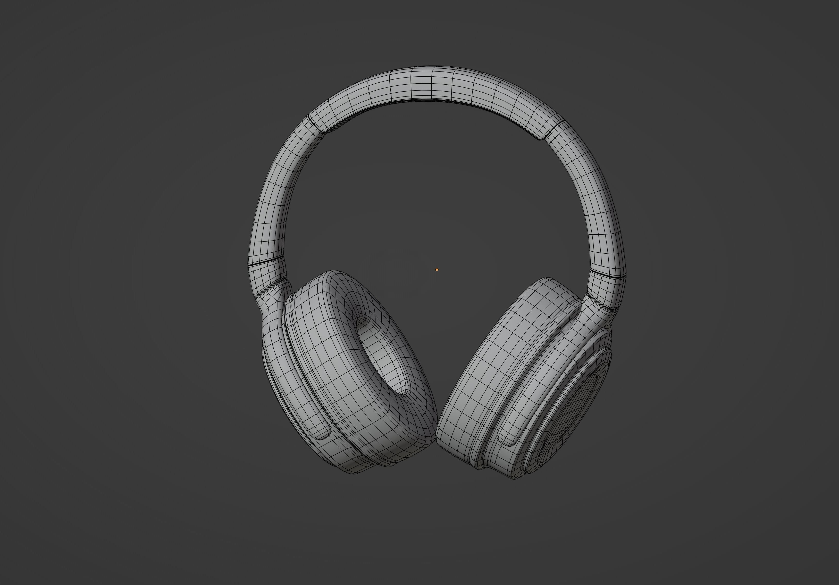 Bluetooth Headphones 3D model_12