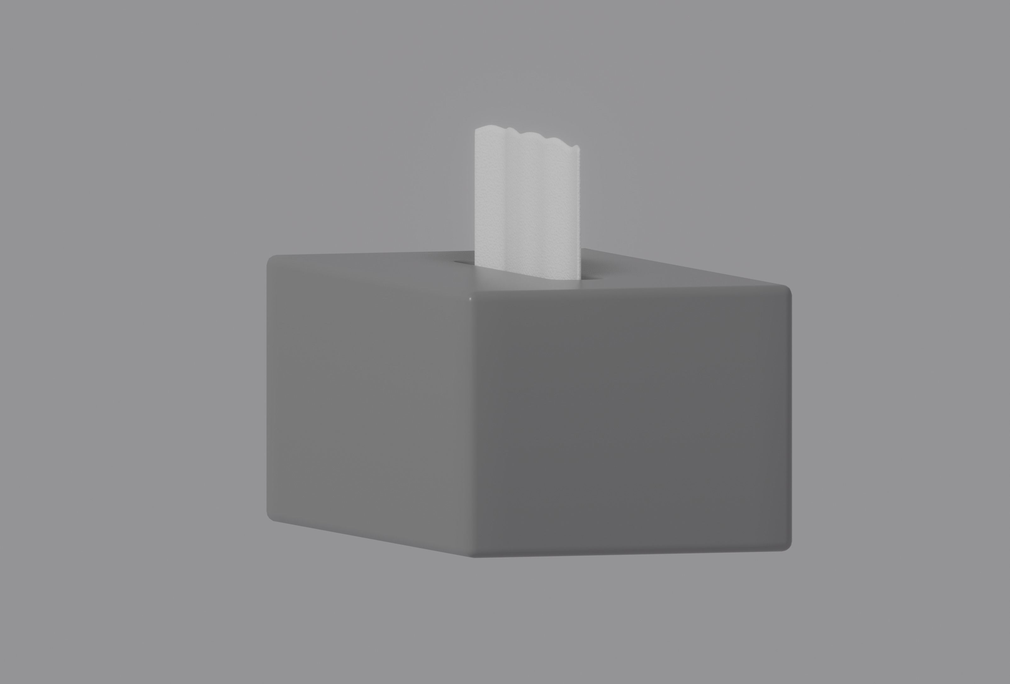 Tissue Box 3D model_5