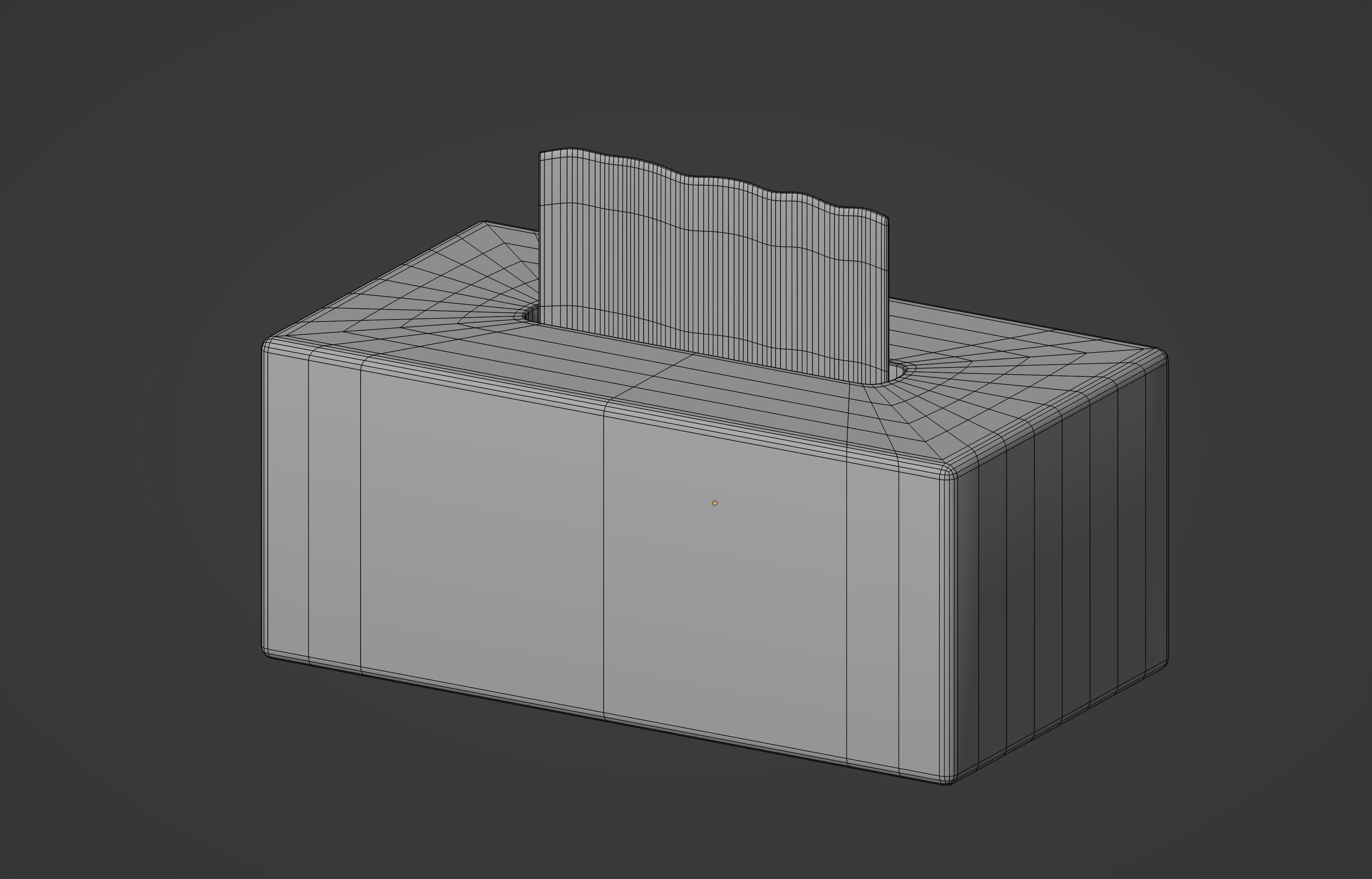 Tissue Box 3D model_9