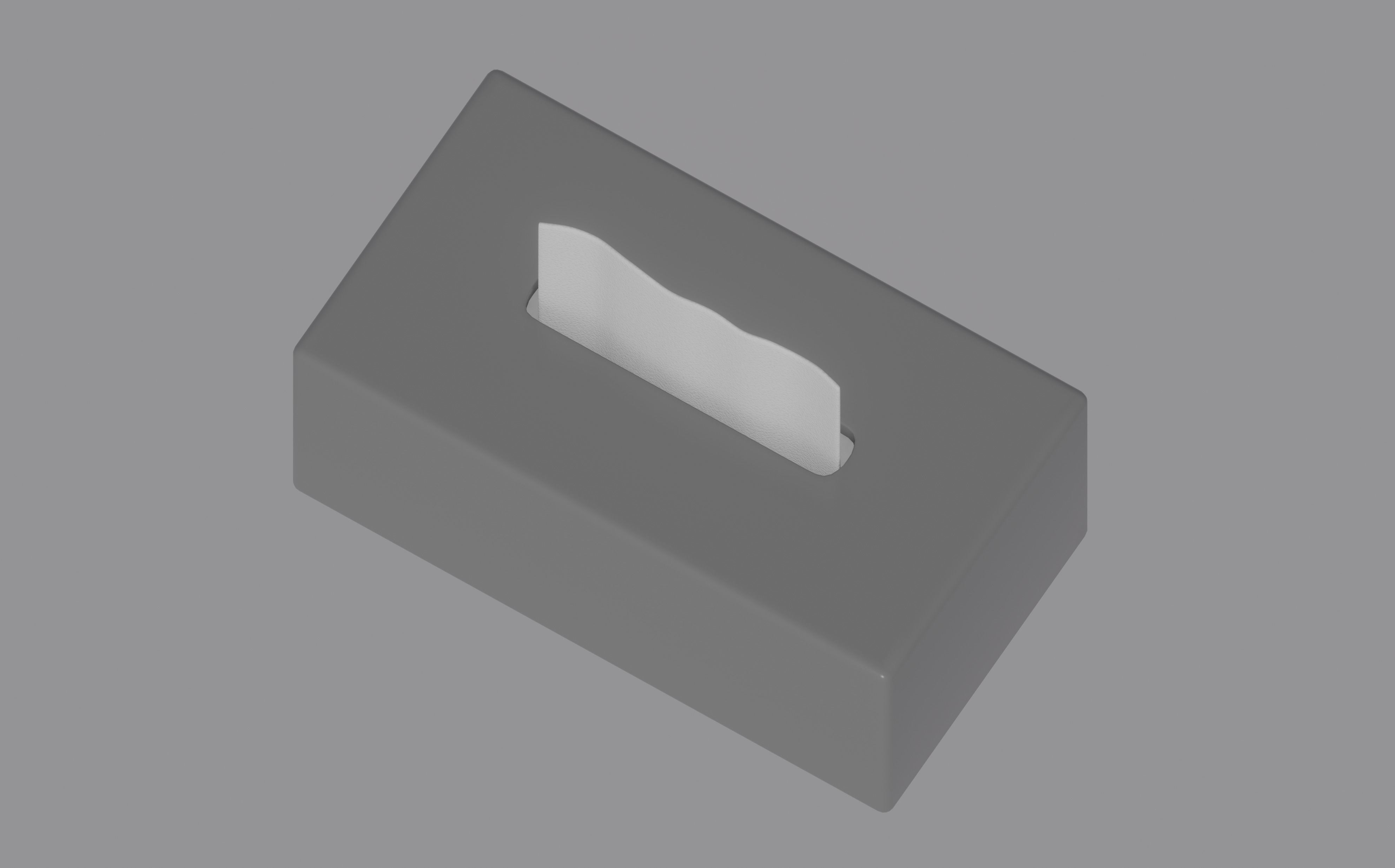 Tissue Box 3D model_4