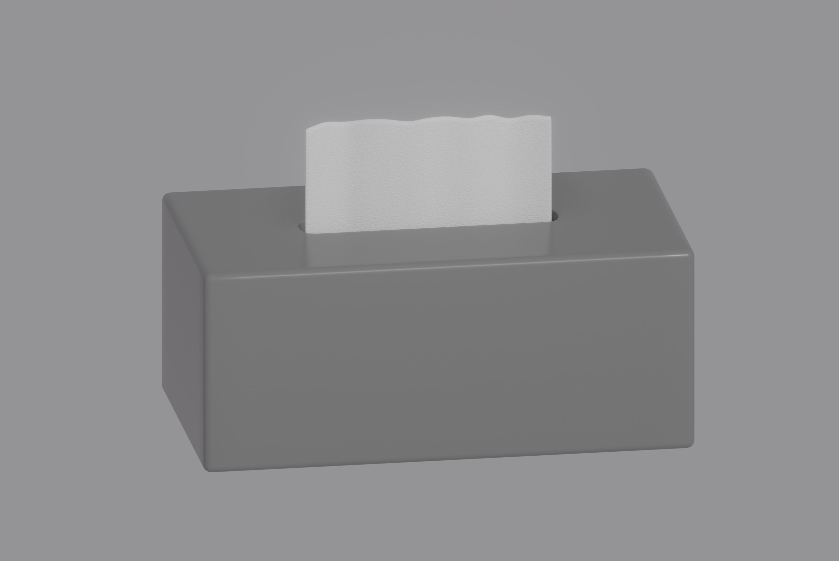 Tissue Box 3D model_2