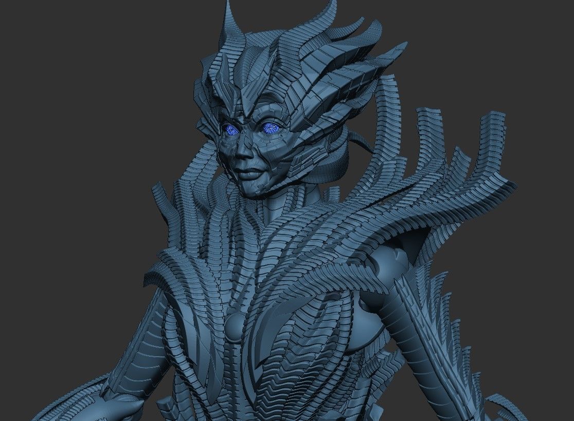 Quintessa from Transformers movie 3D print model_3