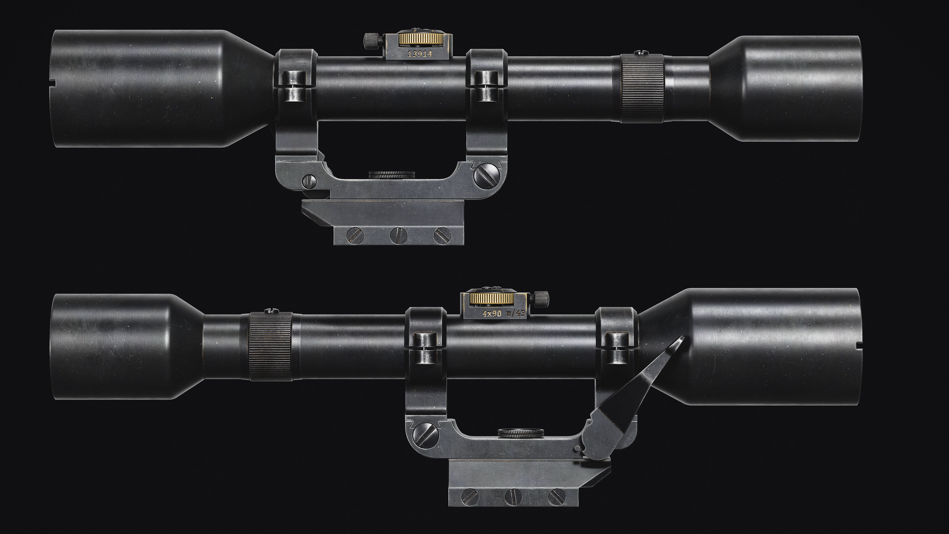 Finnish Mosin  Low-poly 3D model_7