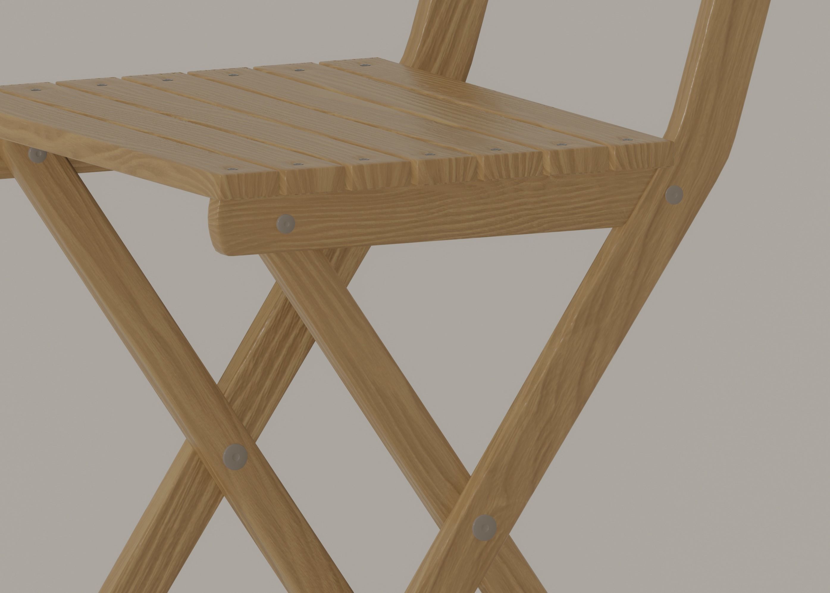 Folding Chair 3D model_11
