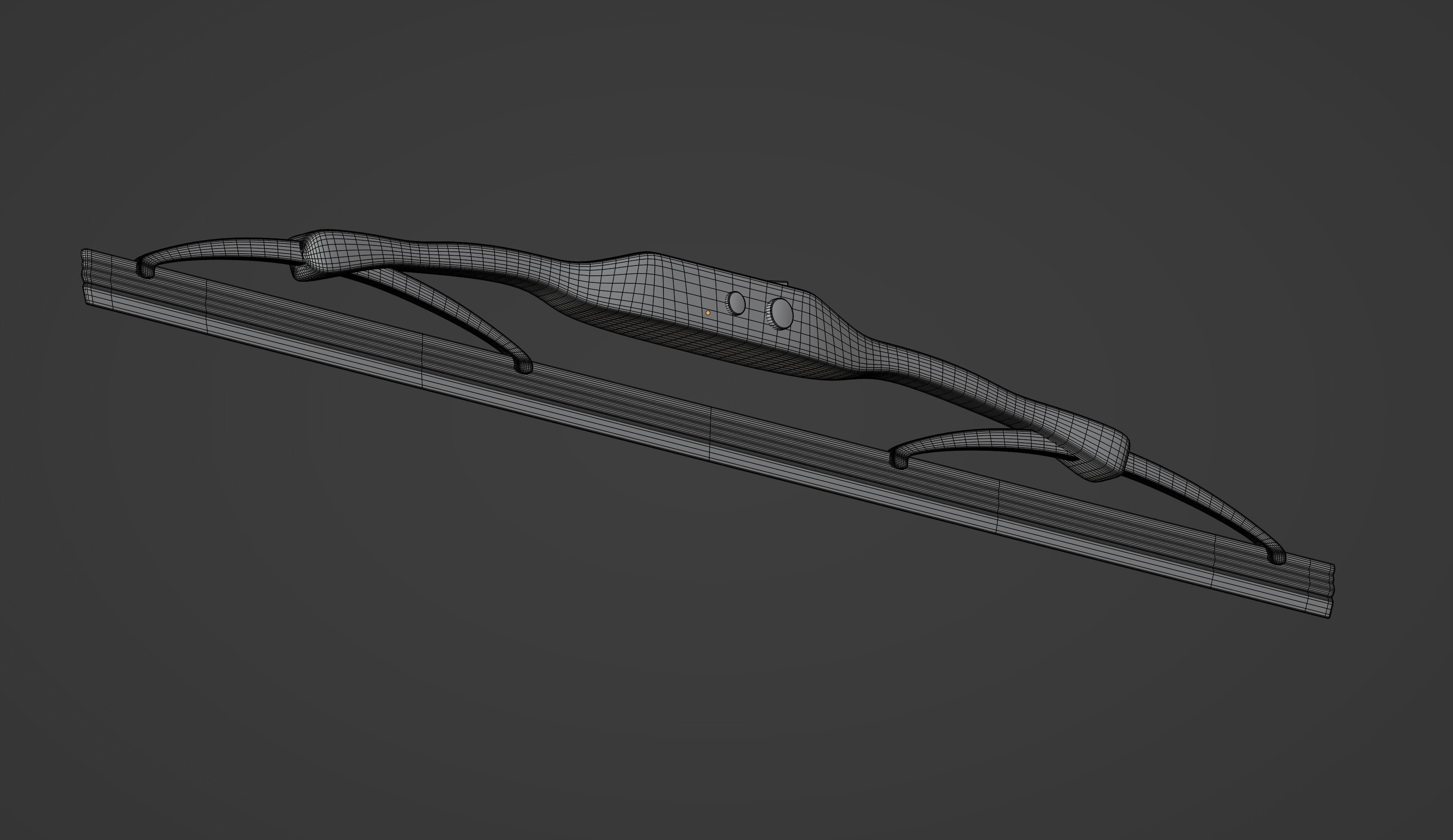 Windshield Wiper 3D model_11