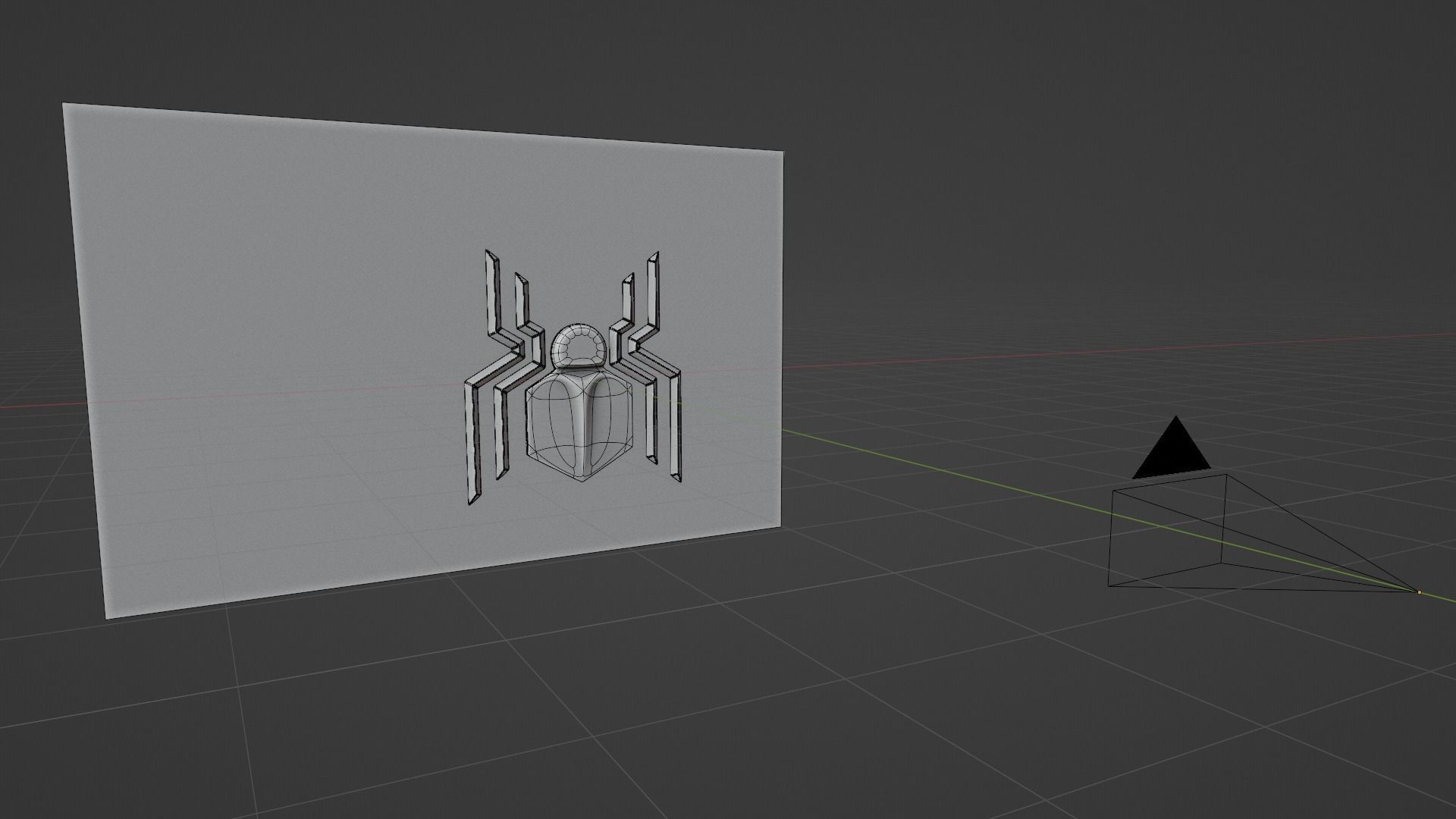 Inspired Spider Emblem - Realistic Superhero 3D Model 3D model_8