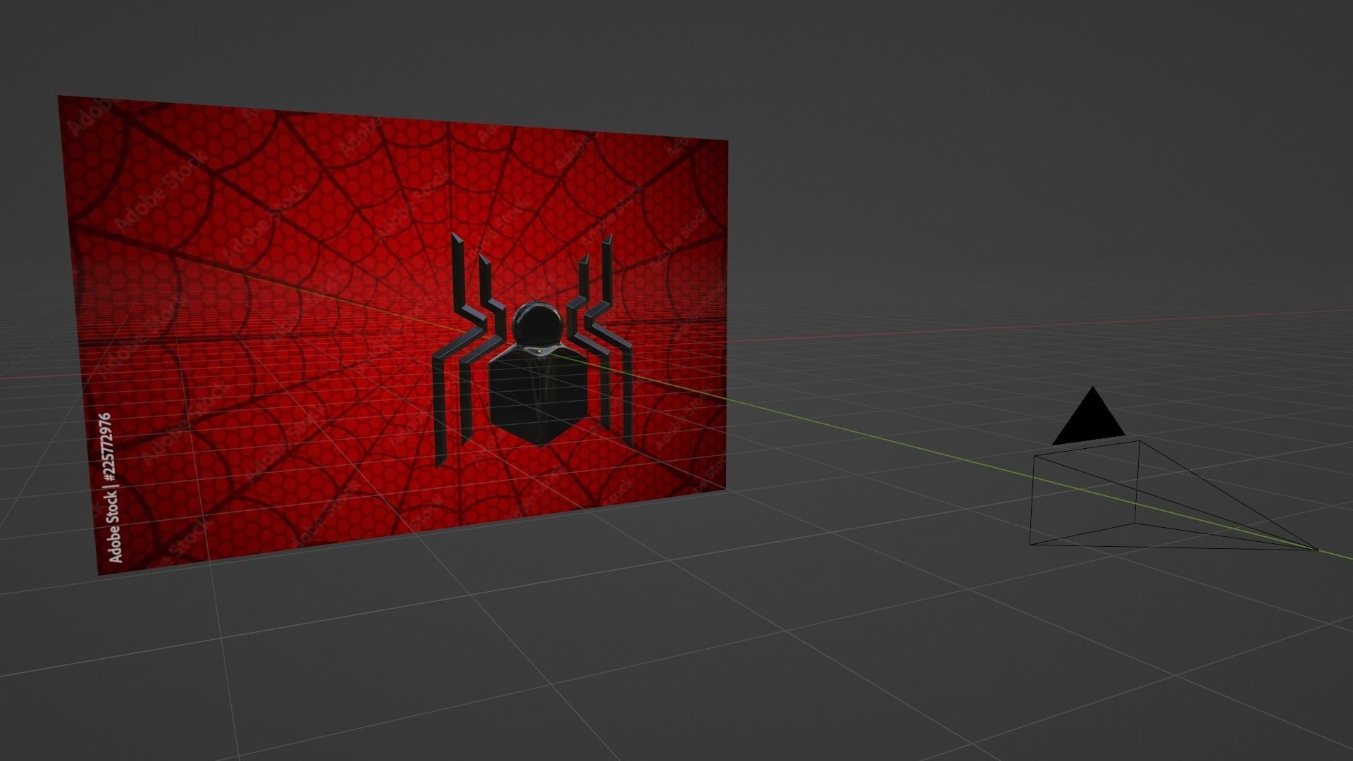 Inspired Spider Emblem - Realistic Superhero 3D Model 3D model_10