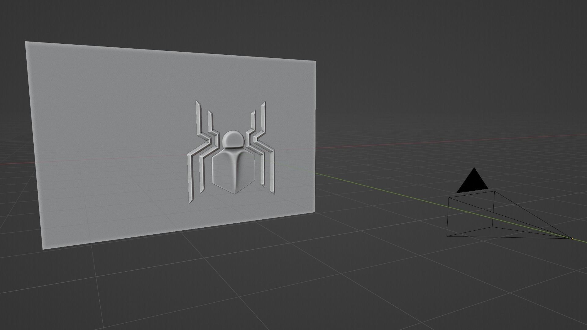 Inspired Spider Emblem - Realistic Superhero 3D Model 3D model_7