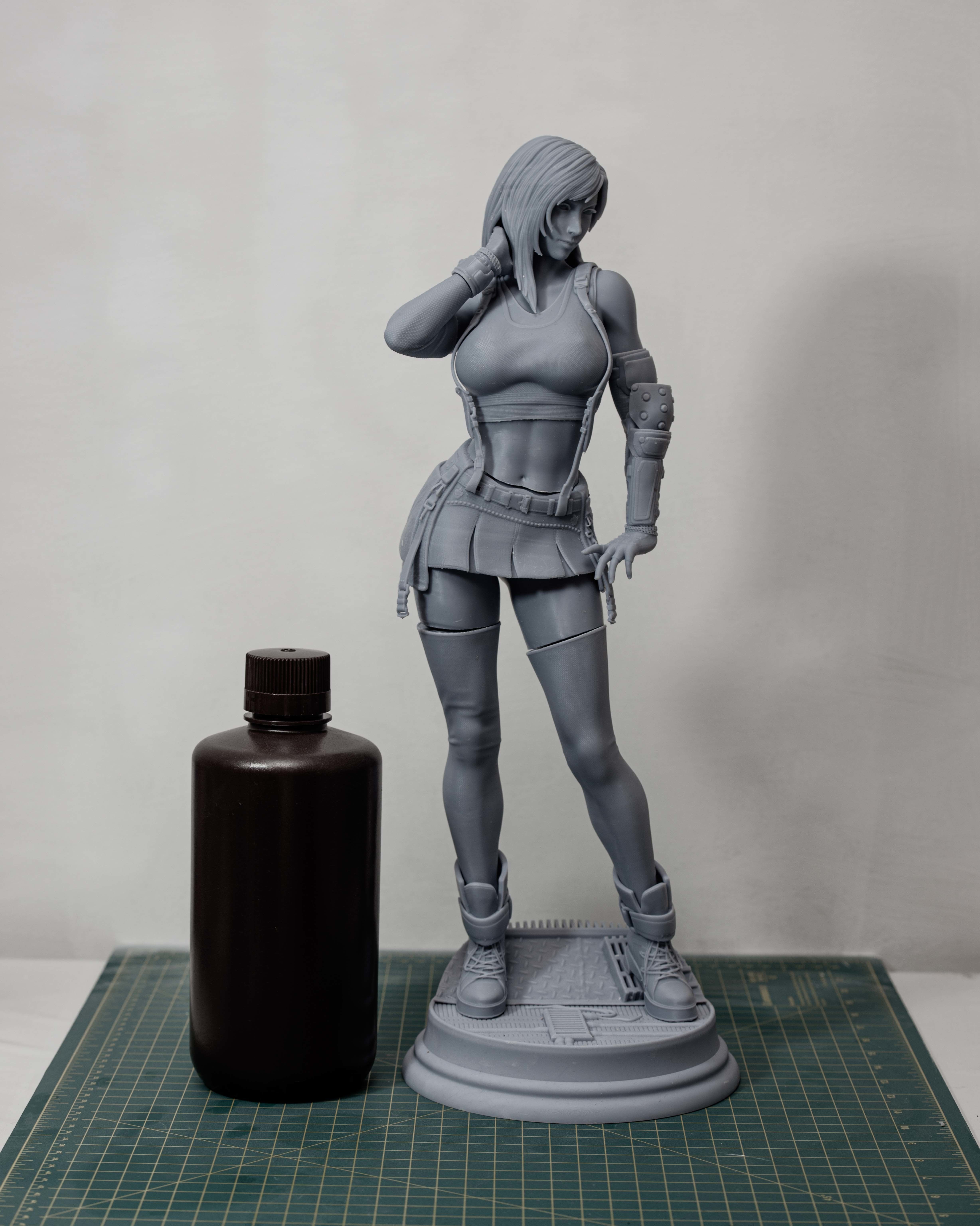 Tifa Lockhart 3D print model_2