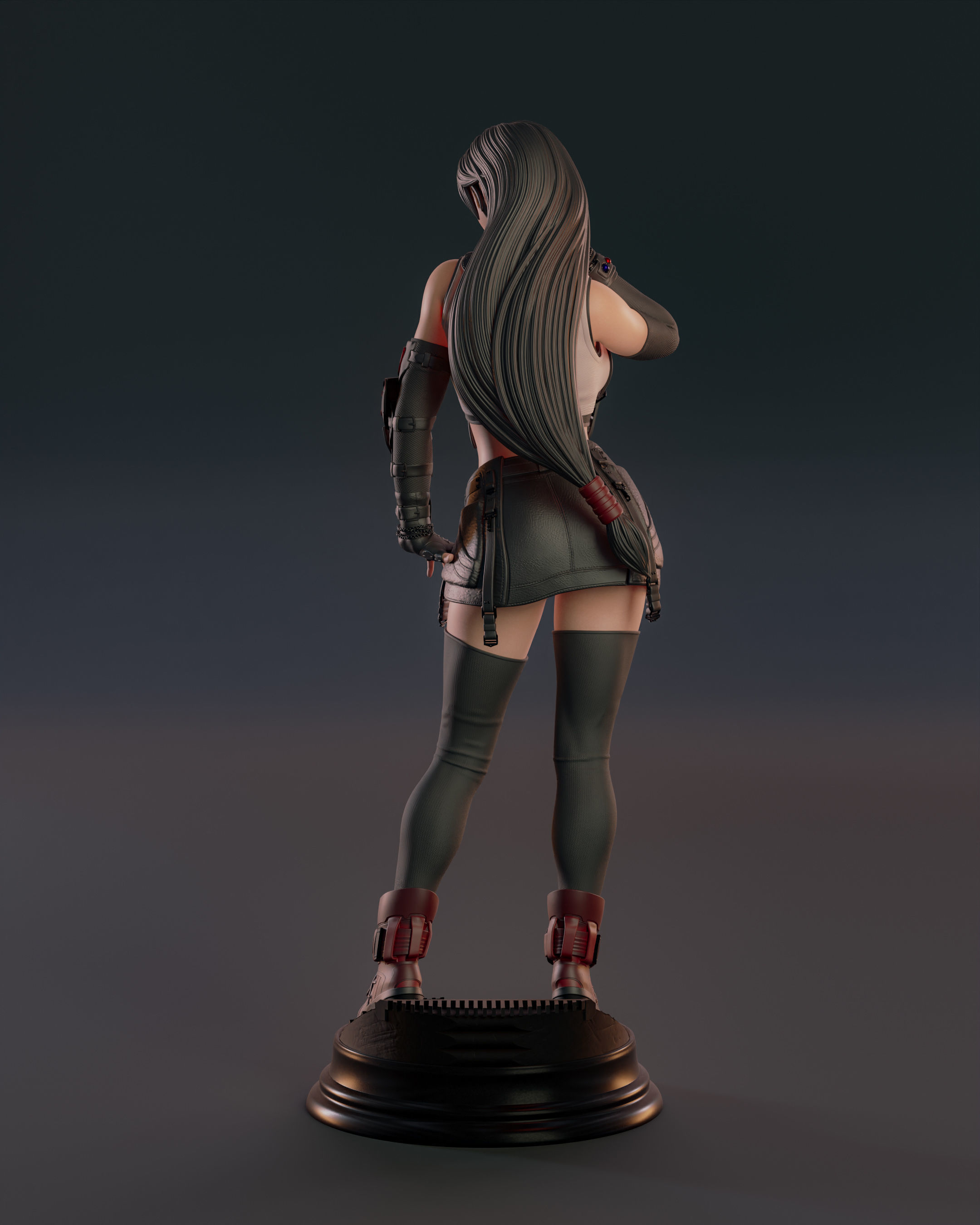 Tifa Lockhart 3D print model_7