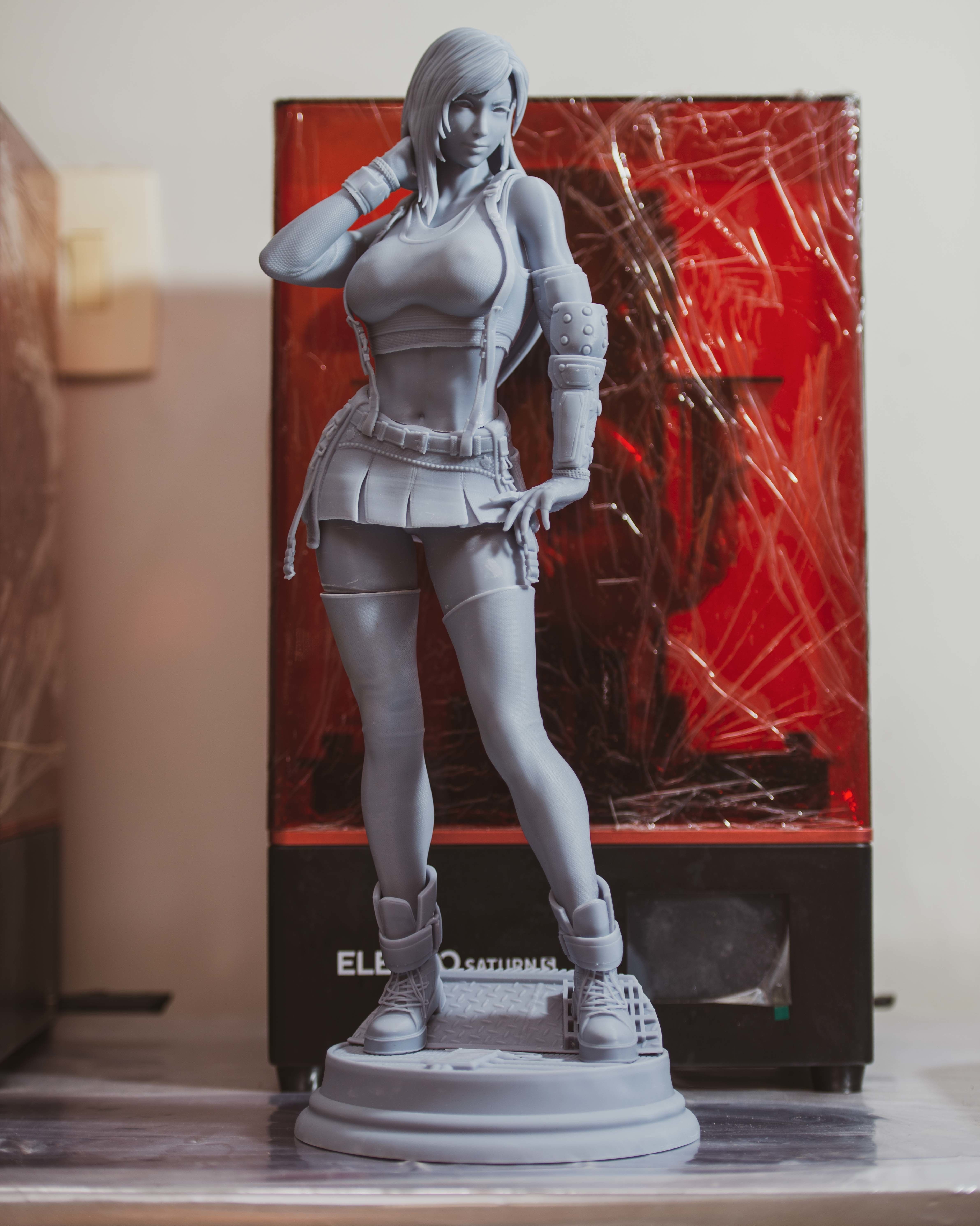 Tifa Lockhart 3D print model_5