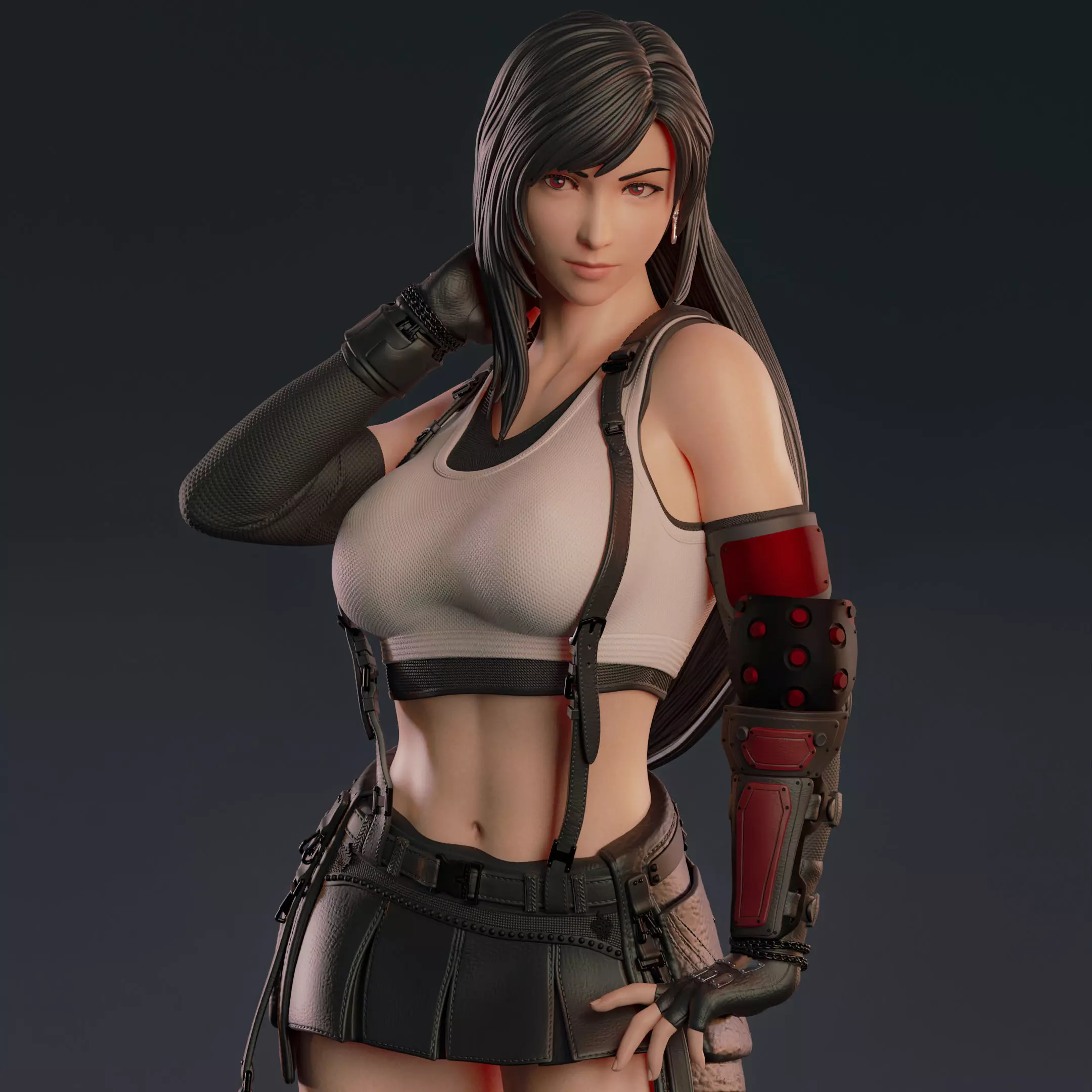 Tifa Lockhart 3D print model_0
