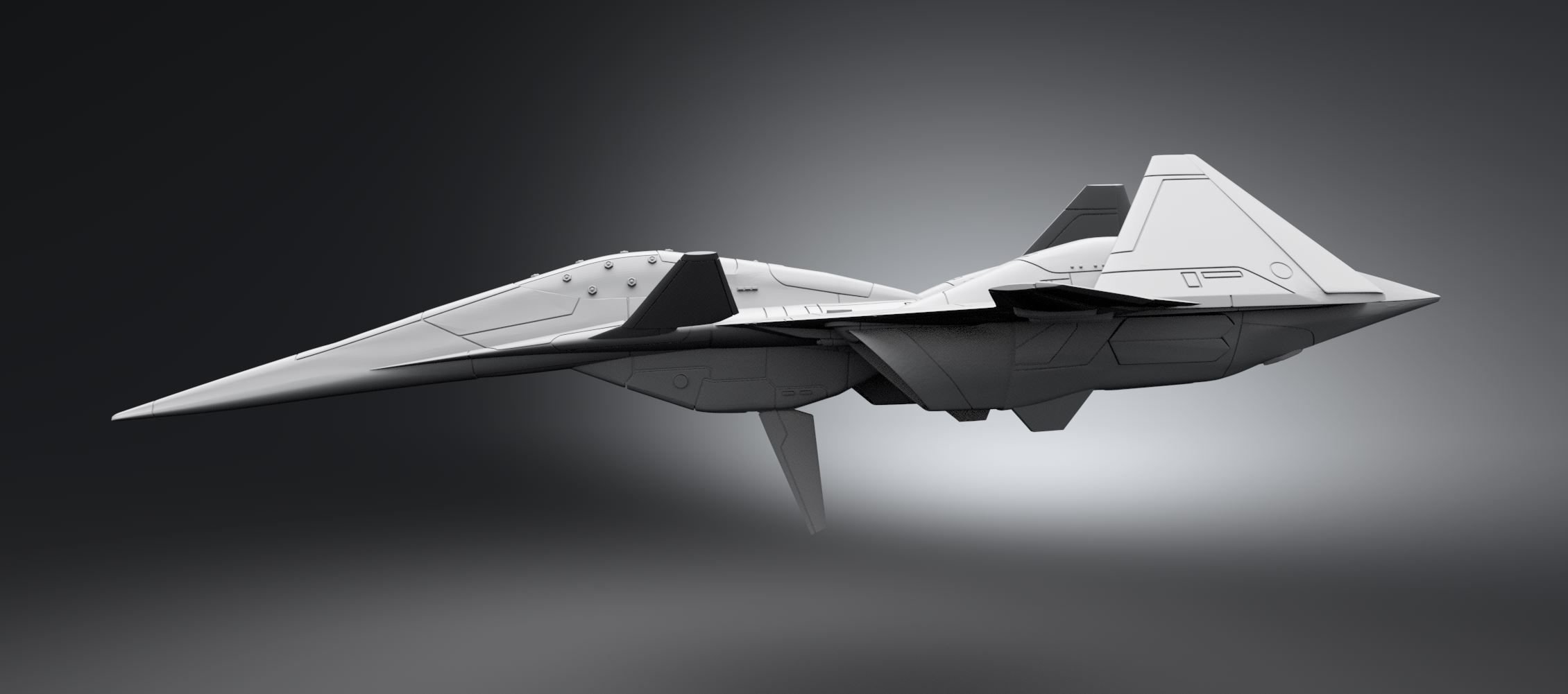 ADF Falken scale model 3D print model_1