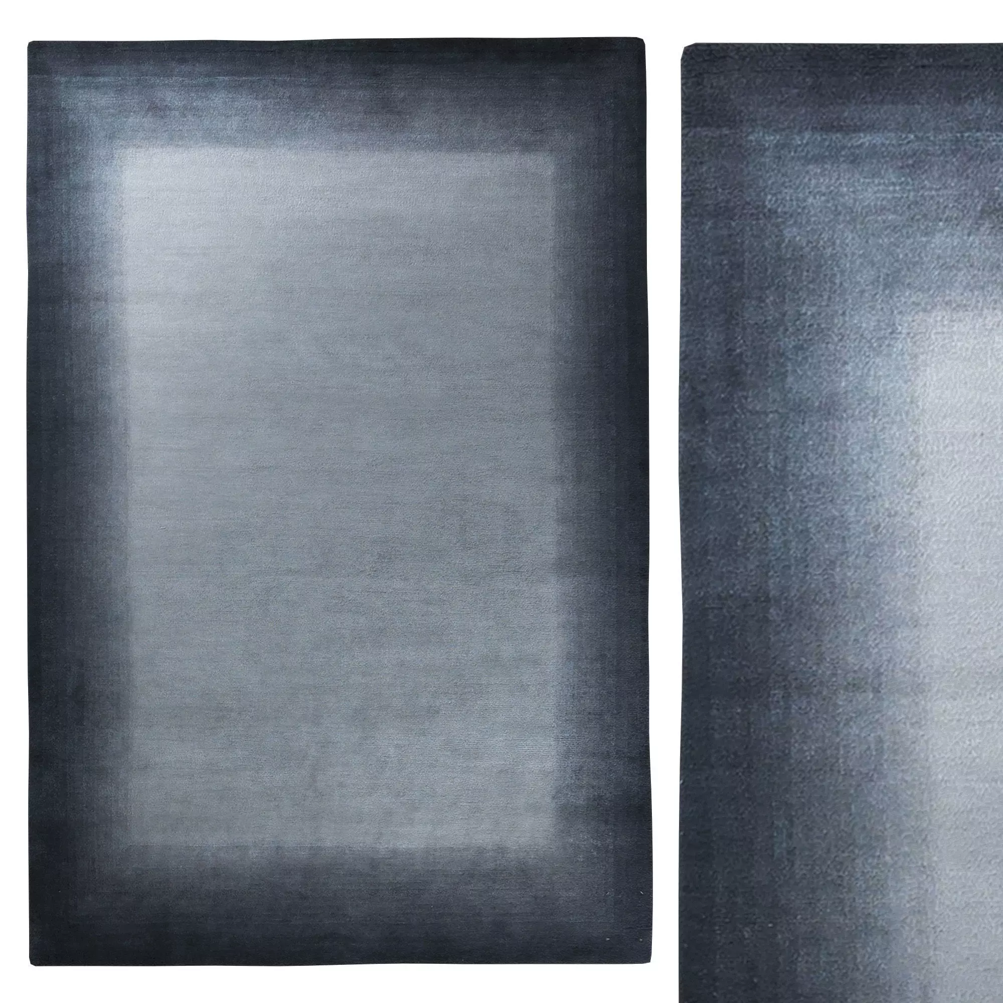 Bamboo  Wool Border Charcoal 3D model_0