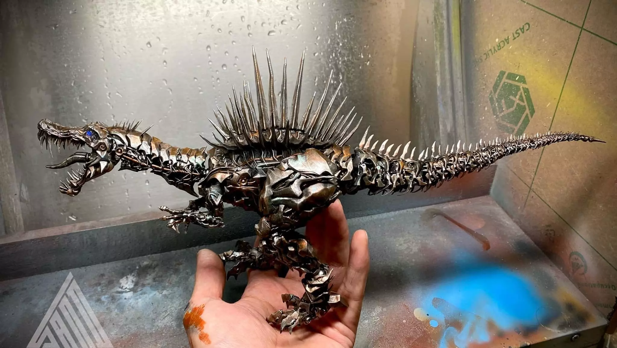 Scorn from Transformers movie 3D print model_0