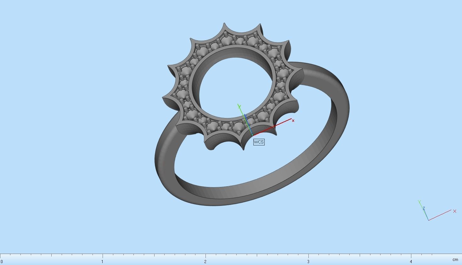 Sun ring model 626 3D print model_8