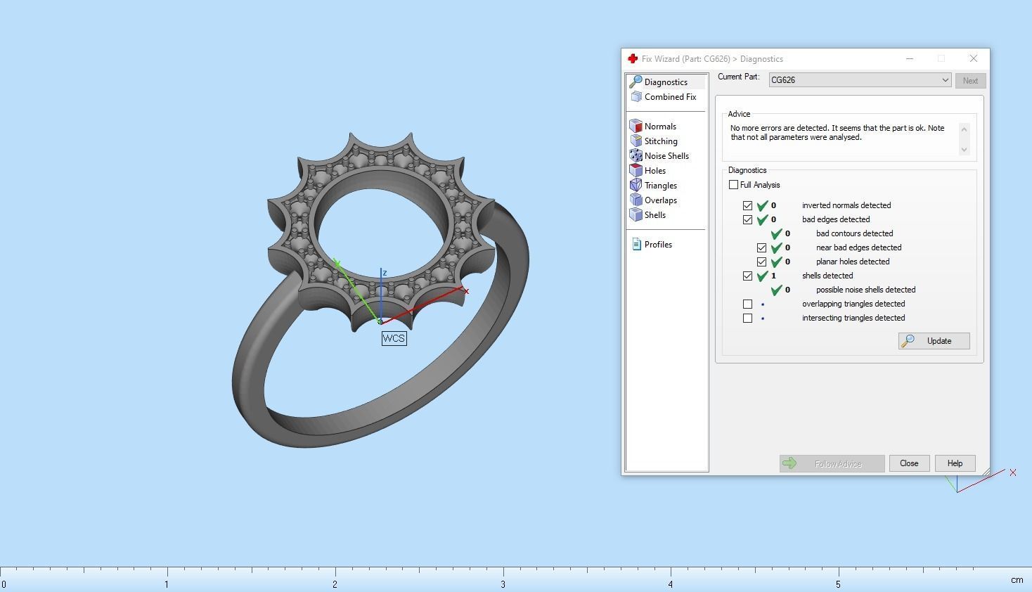 Sun ring model 626 3D print model_3