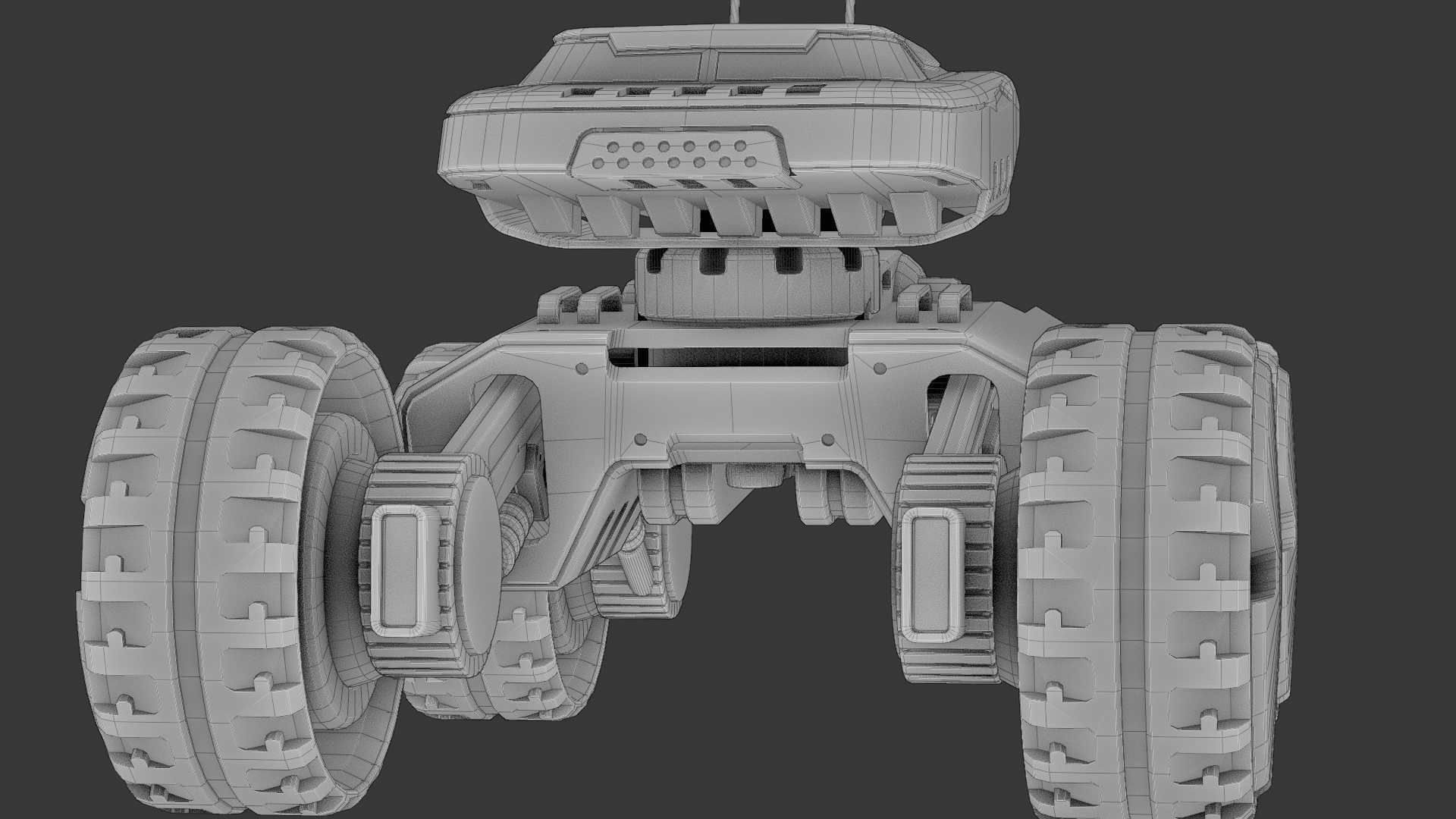 MOON LANDER E-2000 Free 3D model_37